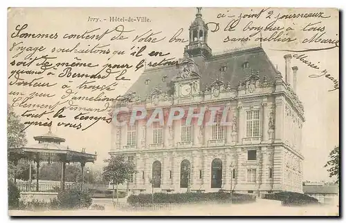 Cartes postales Ivry Hotel de Ville