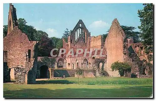 Moderne Karte Dryburgh Abbey Berwickshire