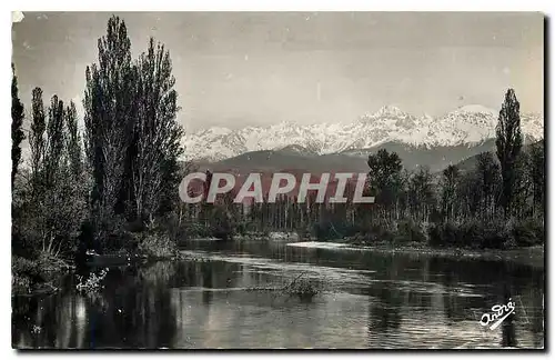 Cartes postales moderne Grenoble L'lle d'Amour et les Alpes