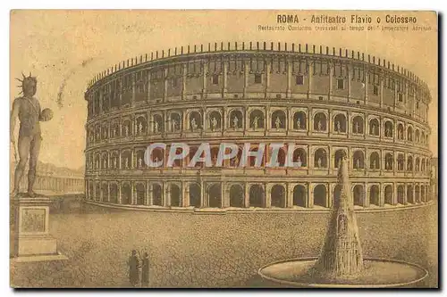 Cartes postales Roma Antiteatro Flavio o Colossano