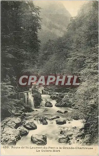 Cartes postales Grande-Chartreuse - Le Guiers-Mort