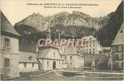 Cartes postales Grande-Chartreuse - L'Interieur du Couvent