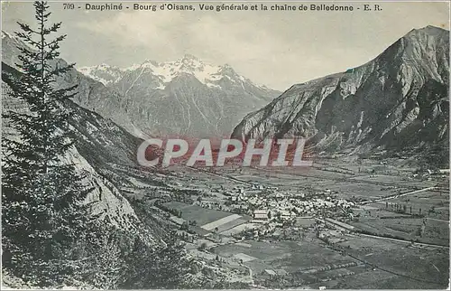 Ansichtskarte AK Dauphine - Bourg d'Oisans