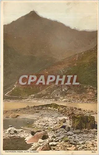 Cartes postales Snowdown from Llyn Llydaw