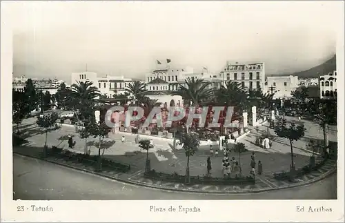 Cartes postales Tetuan Plaza de Espana