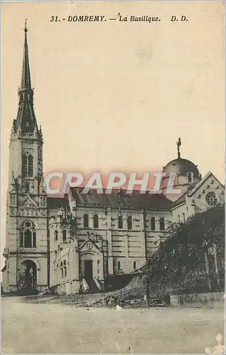 Cartes postales DOMREMY - La Basilique