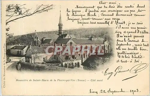 Cartes postales Monastere de Sainte-Marie de la Pierre-qui-Vire