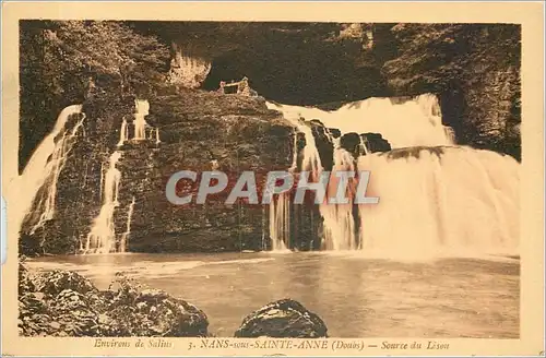 Cartes postales Environs de Salins - Source de Lisou