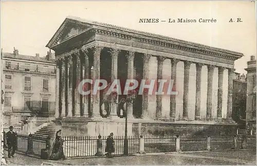 Cartes postales NIMES_La maison Carr�e