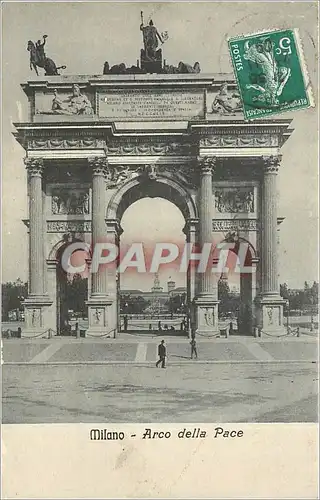 Cartes postales Milano-Arco della Pace