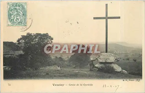 Cartes postales Vezelay-Croix de la Cordelle