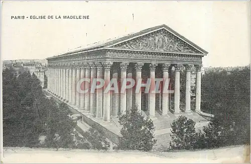 Cartes postales PARIS- DE LA MADELEINA