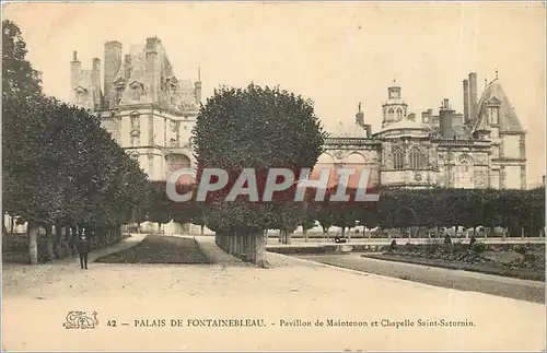 Cartes postales Palais de Fontainebleau