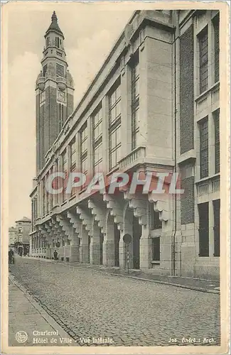 Cartes postales Charleroi  hotel de ville