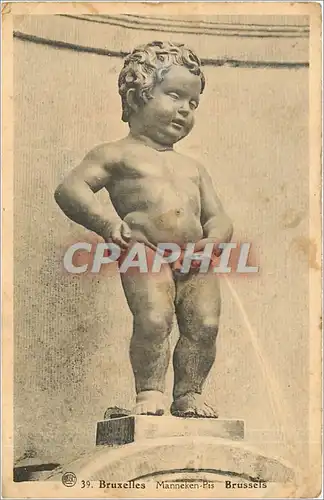 Cartes postales Bruxelles Manneken-Pis