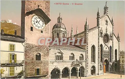 Cartes postales 3973 Como_ll Duomo