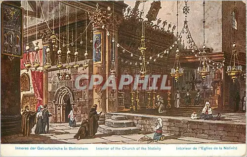 Cartes postales Palestina Eglise de la Nativite