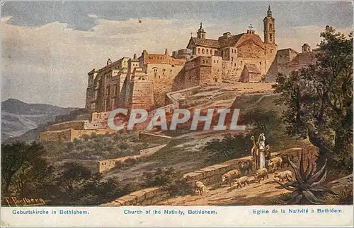 Cartes postales Eglise de la Naticvit� � B�thl�em