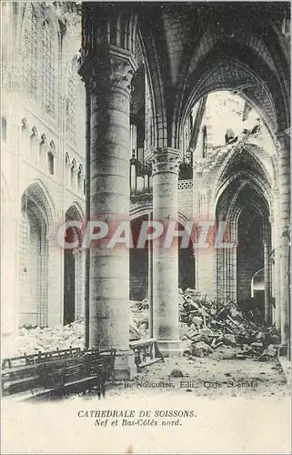 Cartes postales CATHEDRALE DE  SOISSONS