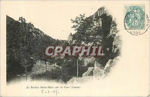 Cartes postales Le Rocher Saint-Marc sur la Cure
