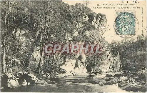 Cartes postales AVALLON . Vall�e du Cousin