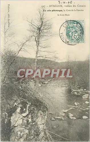 Cartes postales AVALLON . Vall�e du Cousin