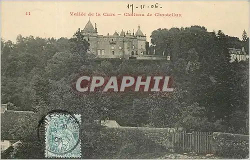 Cartes postales VALLEE DE LA CURE Ch�teau de Chastellux