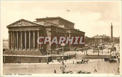 Ansichtskarte AK LIVERPOOL.ST.GEORGE'S HALL