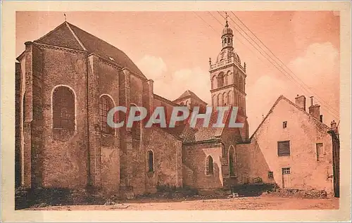Cartes postales SAULIEU (cote-d'or) Basilique St Andoche L'abside