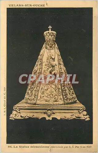 Cartes postales La statue miraculeuse Velars sur Ouche