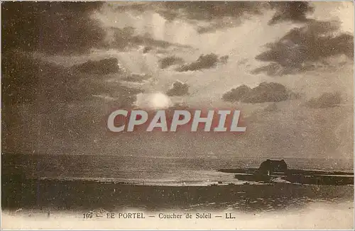 Cartes postales LE PORTEL _ Coucher de Soleil