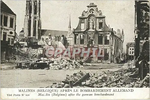 Cartes postales Belgique Malines