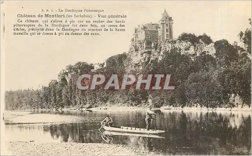 Cartes postales Ch�teau de Montfort Vue generale