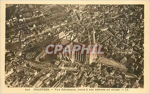 Cartes postales CHARTRES Vue generale