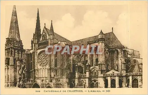 Cartes postales CATHEDRALE DE CHARTRES