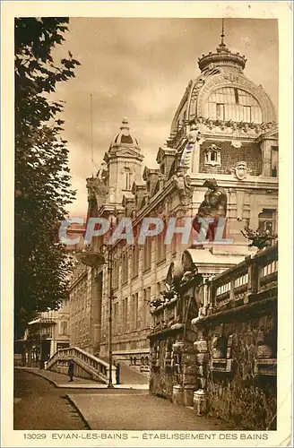 Cartes postales EVIAN.LES.BAINS_ ETABLISSEMENT