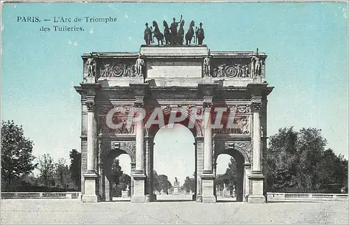 Cartes postales PARIS L'Arc de triomphe de l'Etoile