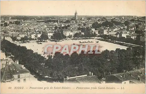 Ansichtskarte AK NIORT._ Panorama pris de Saint-Hilaire