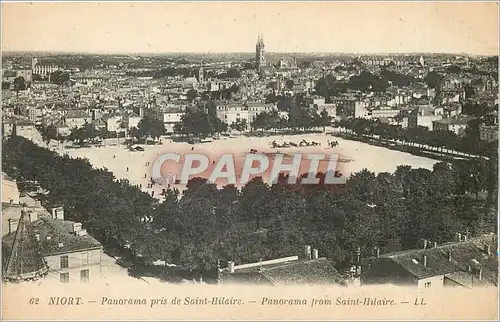 Cartes postales NIORT._ Panorama pris de Saint-Hilaire