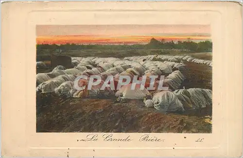 Cartes postales La grande Pri�re