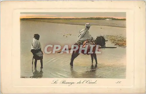 Cartes postales Le Passage de l'oued Ane Mule