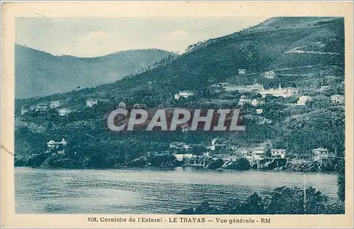 Cartes postales Le TRAYAS Corniche de l'Esterel Vue generale