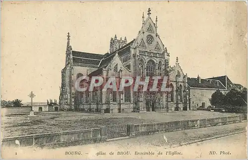 Cartes postales BOURG EGLISE DE Bourg