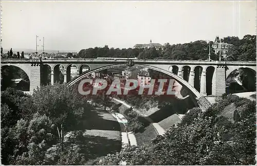 Cartes postales LUXEMBOURG.Pont Adolphe et Valiee de la Petrusse
