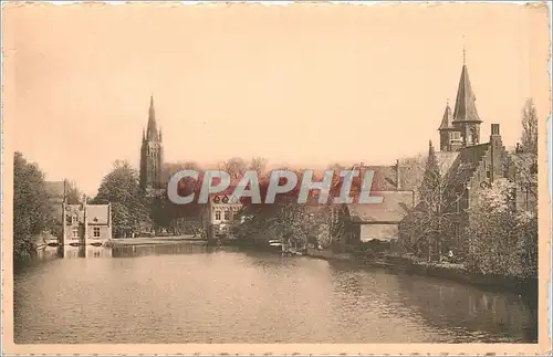 Cartes postales Bruges Lac d'amour