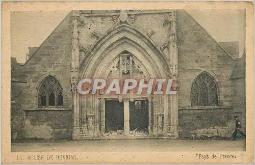 Cartes postales EGLISE DE REVIGNY