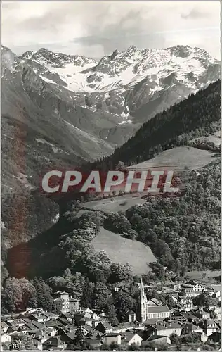 Cartes postales moderne DAUPHINE-ISERE- ALLEVARD- les- BAINS(alt 475)et Glacier du Gleyzin (2667)