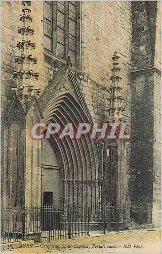 Cartes postales AGEN-Cathedrale Saint-Caprass ND