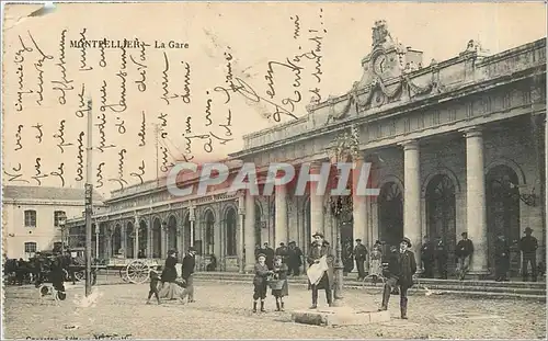 Cartes postales MONTPELLIER-La gare