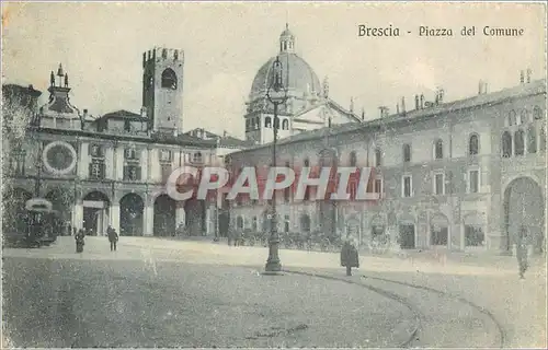 Cartes postales Brescia-Piazza del Comune